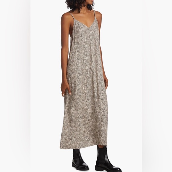 Jenni Kayne Dresses & Skirts - LN Jenni Kayne perfect fitting womens cream leopard slipdress, viscose size XXL